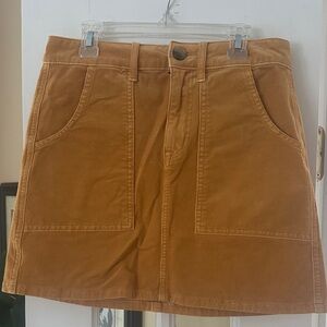 American Eagle Outfitters Corduroy Mini Skirt